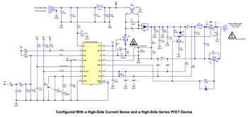 Schematic - Texas Instruments TPS92691EVM-001 SEPIC LED Driver Evaluation Board